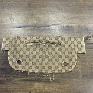 Gucci Beige and Brown GG Pattern Fabric